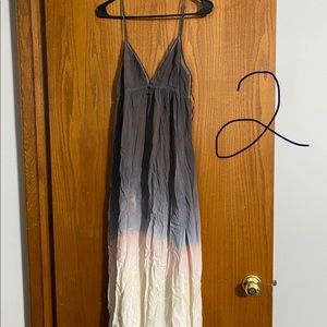 Stella Laguna beach long dress, small stain on front by ankles, size medium